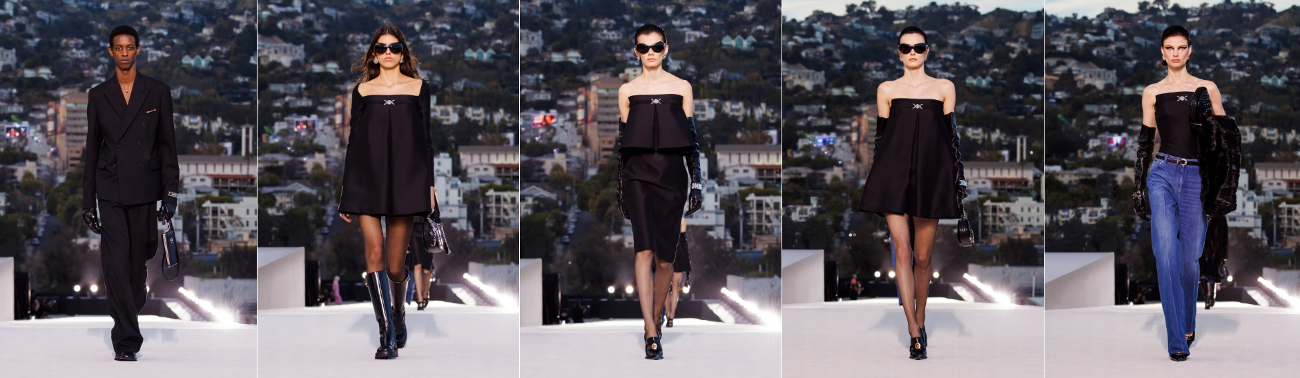Versace Fall 2023: Un Giro Audaz de la Moda en Los Ángeles 3
